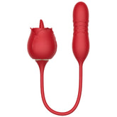 Lengua de rosa y empuje